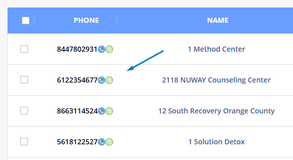 Chrome Extension Click to Call