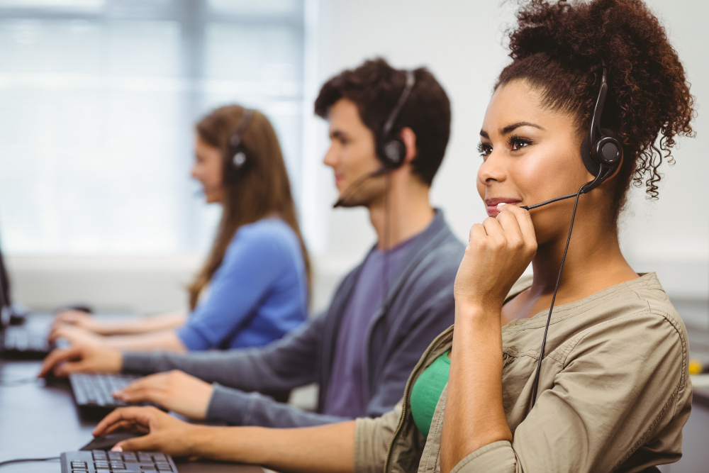 Professional Call Center Team
